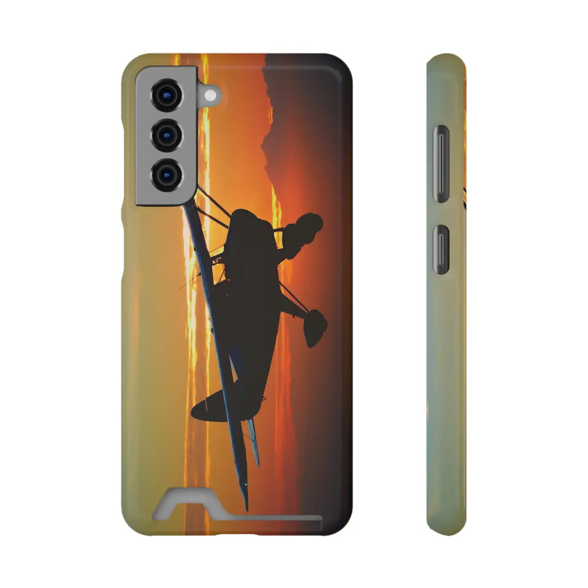 Stylish Airplane Phone Case with Card Holder - Perfect for Travel Lovers - Gifts pilots - Aviation apparel