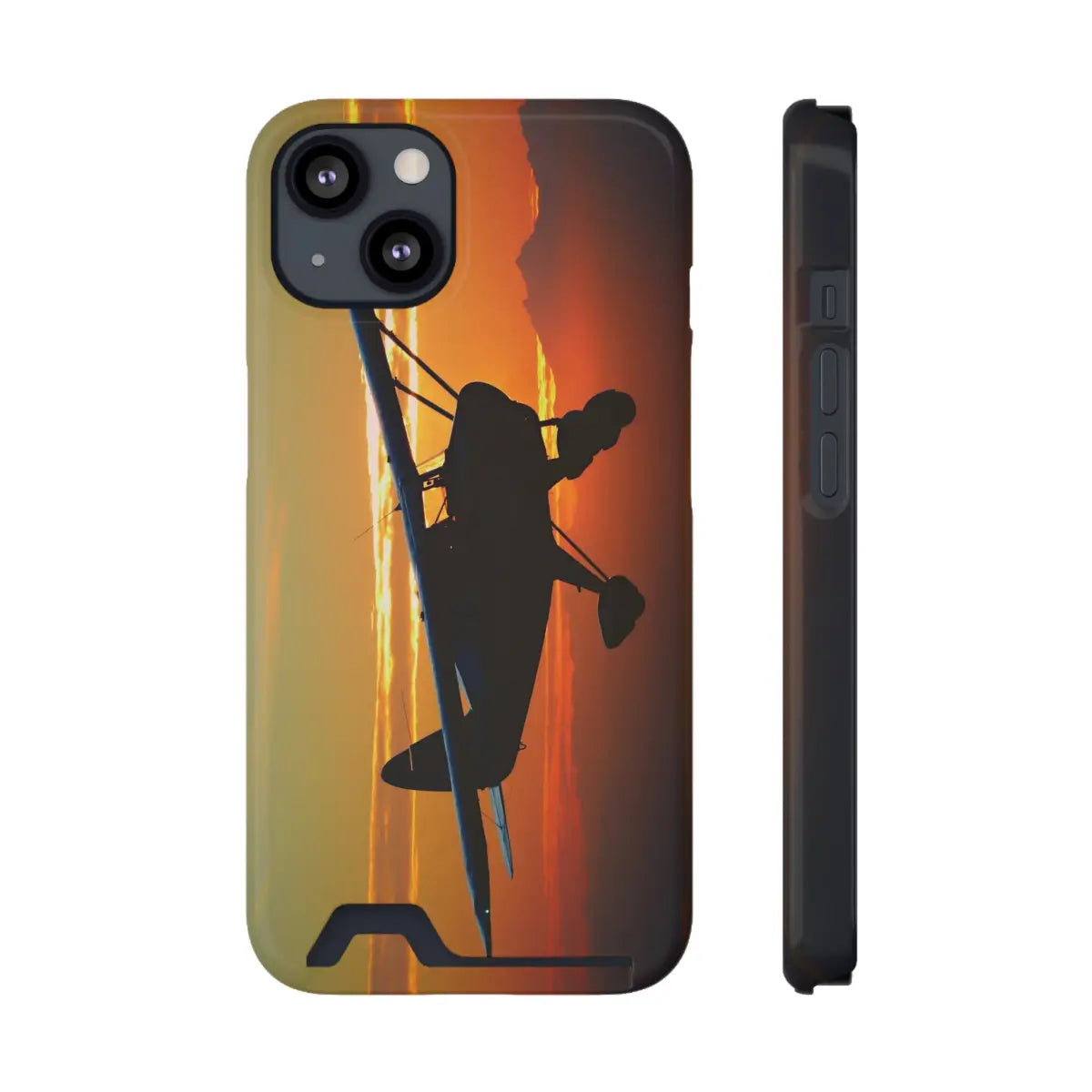 Stylish Airplane Phone Case with Card Holder - Perfect for Travel Lovers - Gifts pilots - Aviation apparel