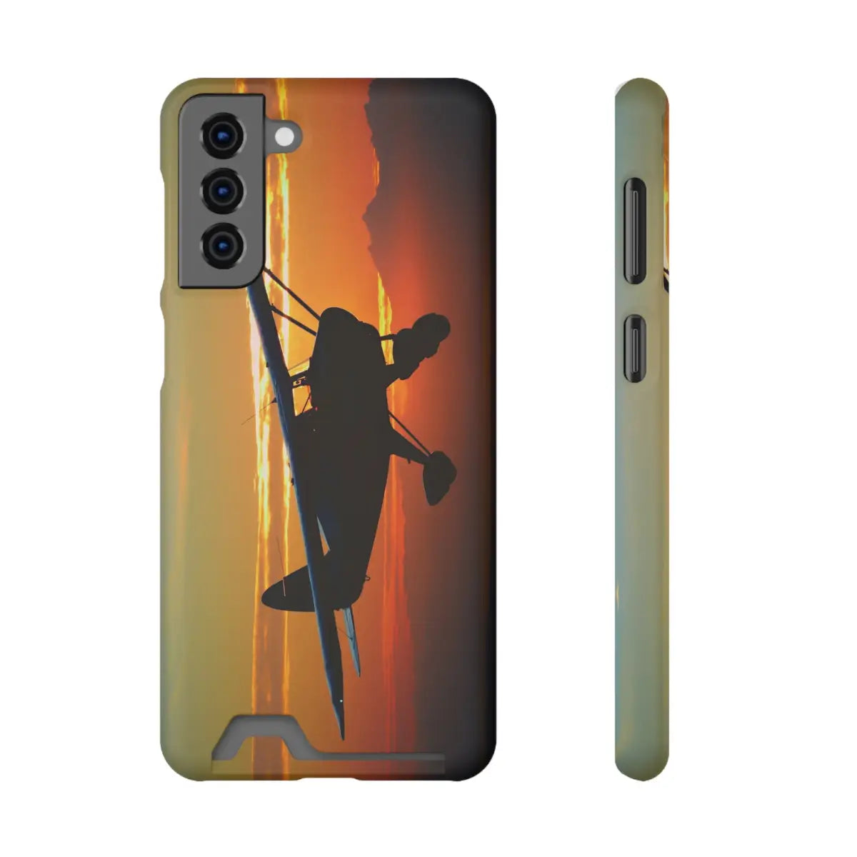 Stylish Airplane Phone Case with Card Holder - Perfect for Travel Lovers - Gifts pilots - Aviation apparel