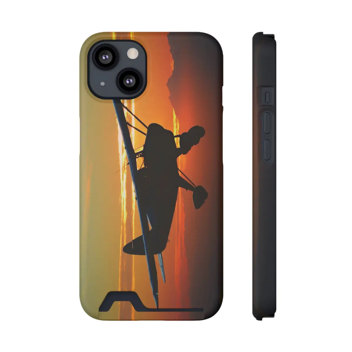 Stylish Airplane Phone Case with Card Holder - Perfect for Travel Lovers - Gifts pilots - Aviation apparel