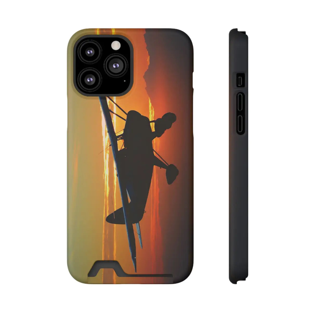 Stylish Airplane Phone Case with Card Holder - Perfect for Travel Lovers - Gifts pilots - Aviation apparel