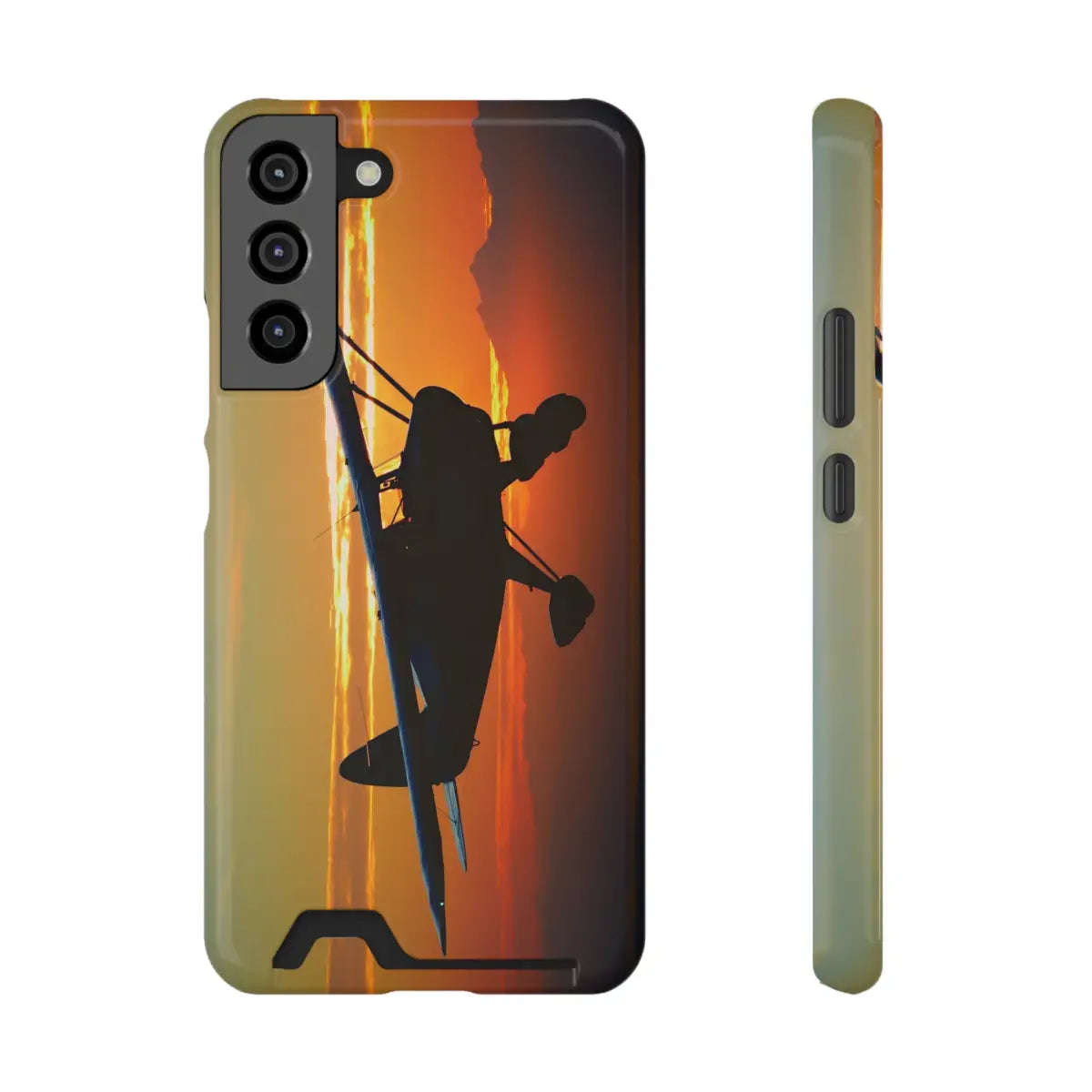 Stylish Airplane Phone Case with Card Holder - Perfect for Travel Lovers - Gifts pilots - Aviation apparel