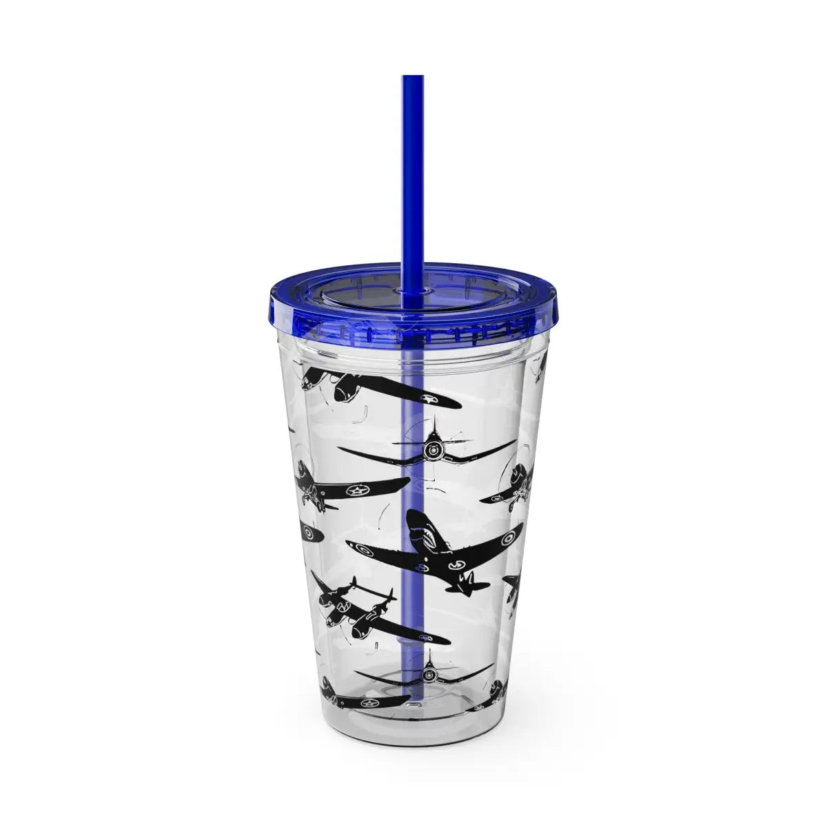 Sunsplash Tumbler with Straw 16oz - Mug - Gifts for pilots - Aviation apparel