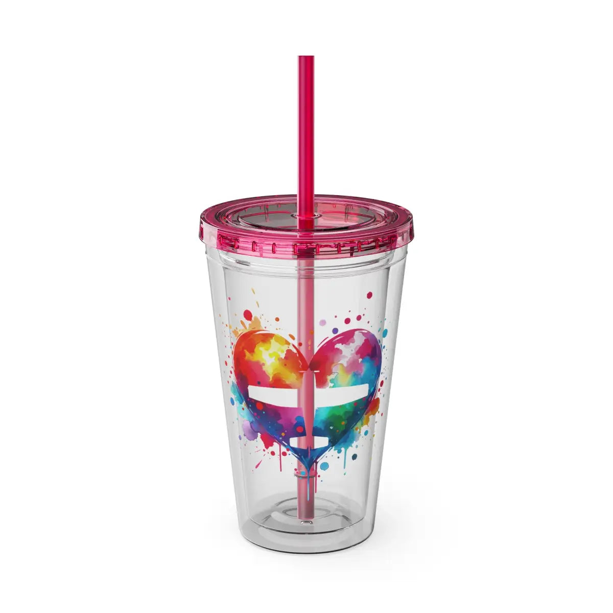 Sunsplash Tumbler with Straw 16oz - Mug - Gifts for pilots - Aviation apparel