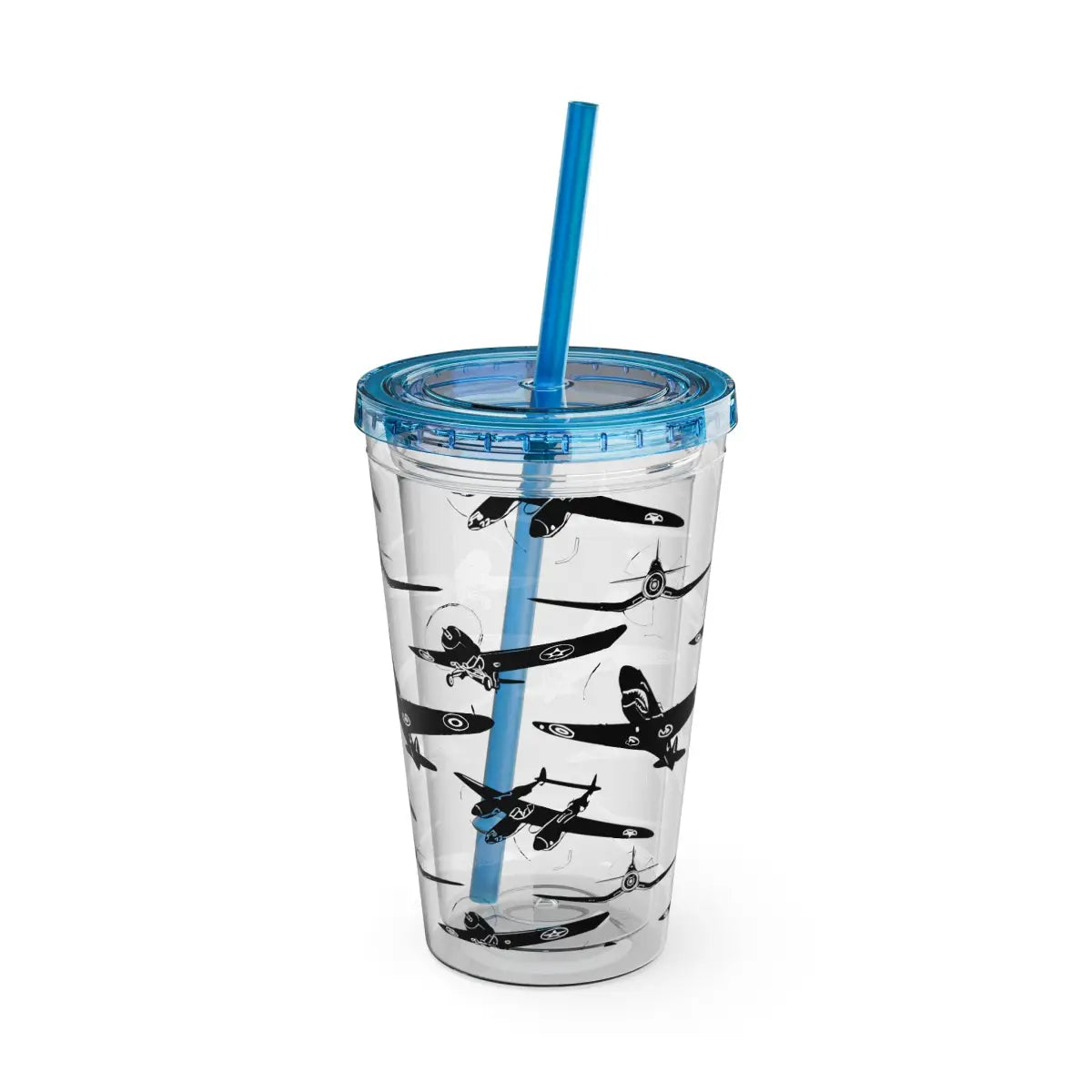 Sunsplash Tumbler with Straw 16oz - Mug - Gifts for pilots - Aviation apparel