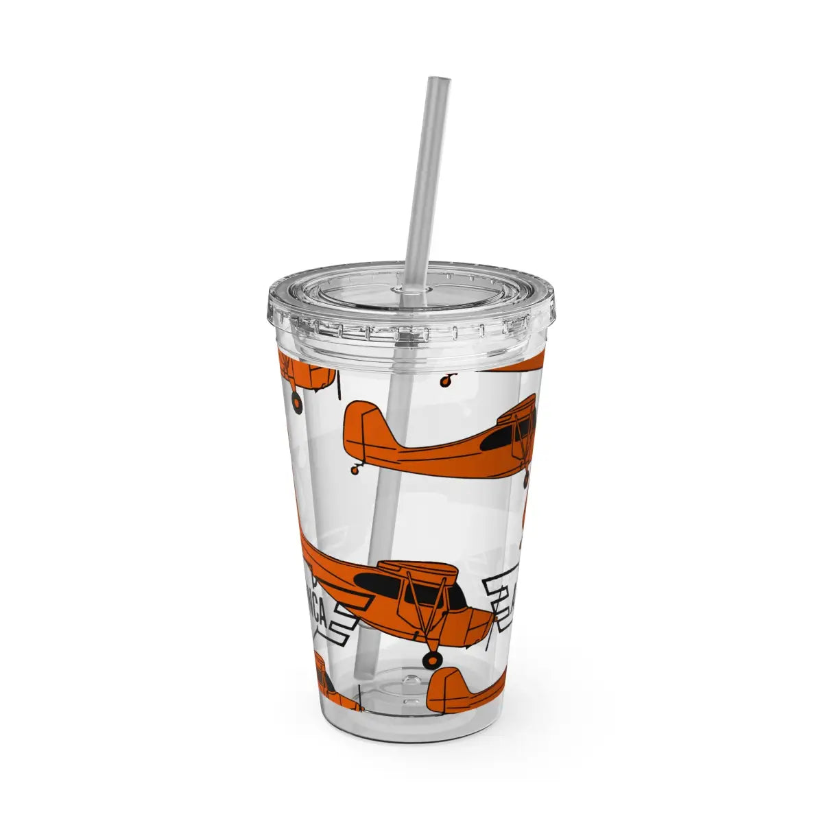 Sunsplash Tumbler with Straw 16oz - Mug - Gifts for pilots - Aviation apparel