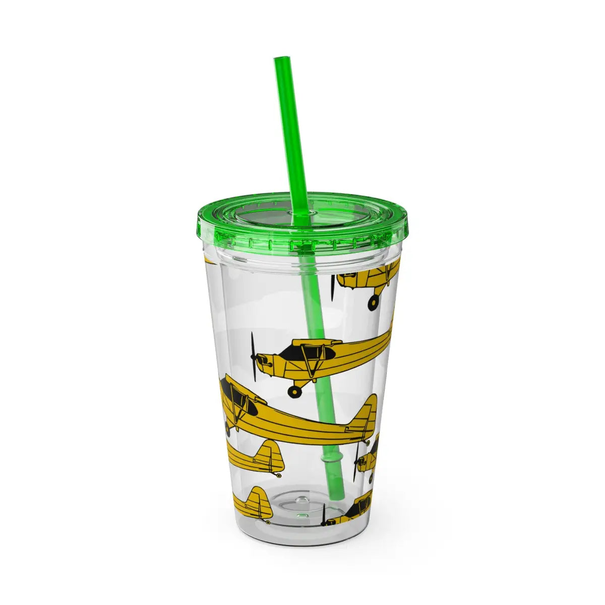 Sunsplash Tumbler with Straw 16oz - Mug - Gifts for pilots - Aviation apparel