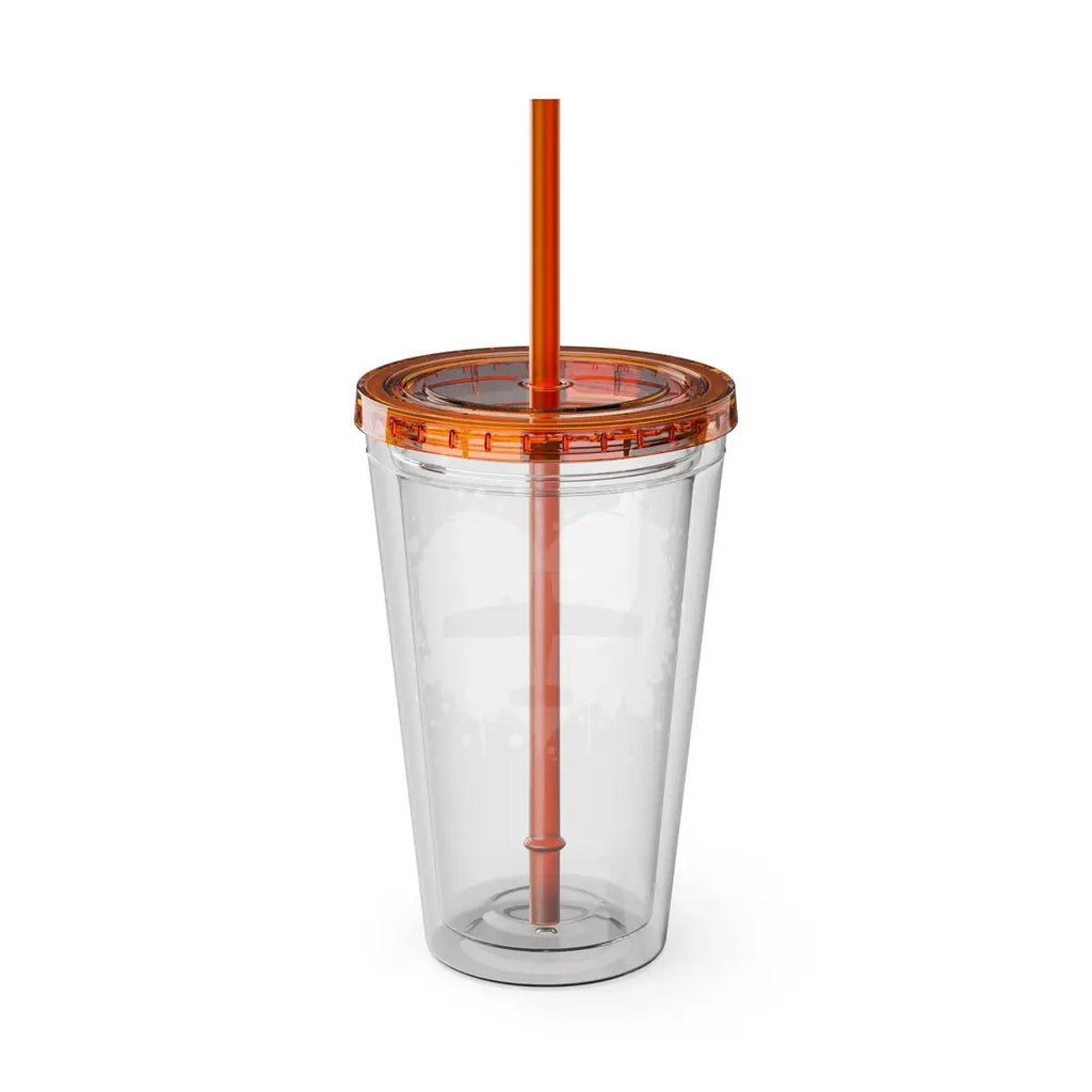 Sunsplash Tumbler with Straw 16oz - Mug - Gifts for pilots - Aviation apparel