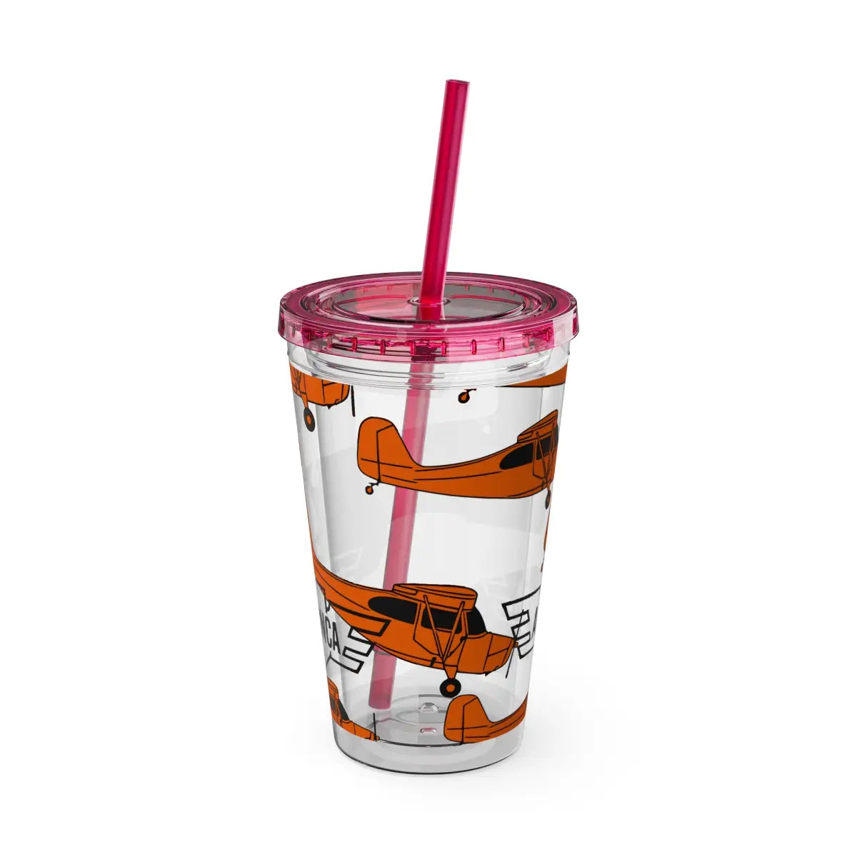 Sunsplash Tumbler with Straw 16oz - Mug - Gifts for pilots - Aviation apparel