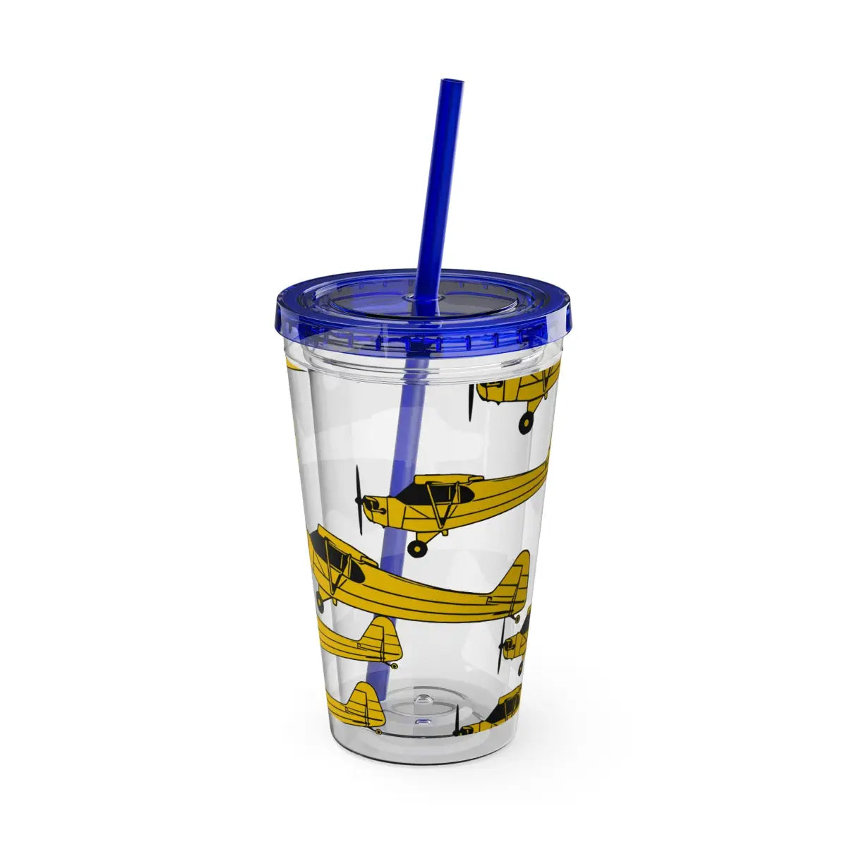 Sunsplash Tumbler with Straw 16oz - Mug - Gifts for pilots - Aviation apparel