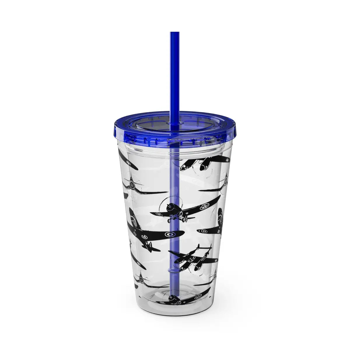 Sunsplash Tumbler with Straw 16oz - Mug - Gifts for pilots - Aviation apparel
