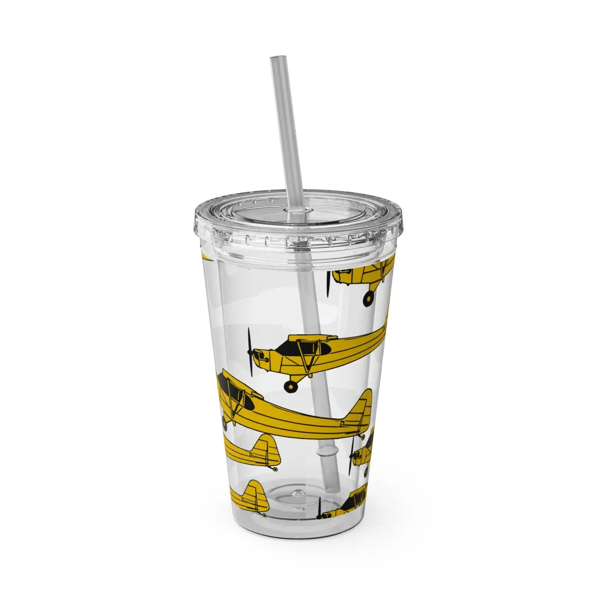 Sunsplash Tumbler with Straw 16oz - Mug - Gifts for pilots - Aviation apparel