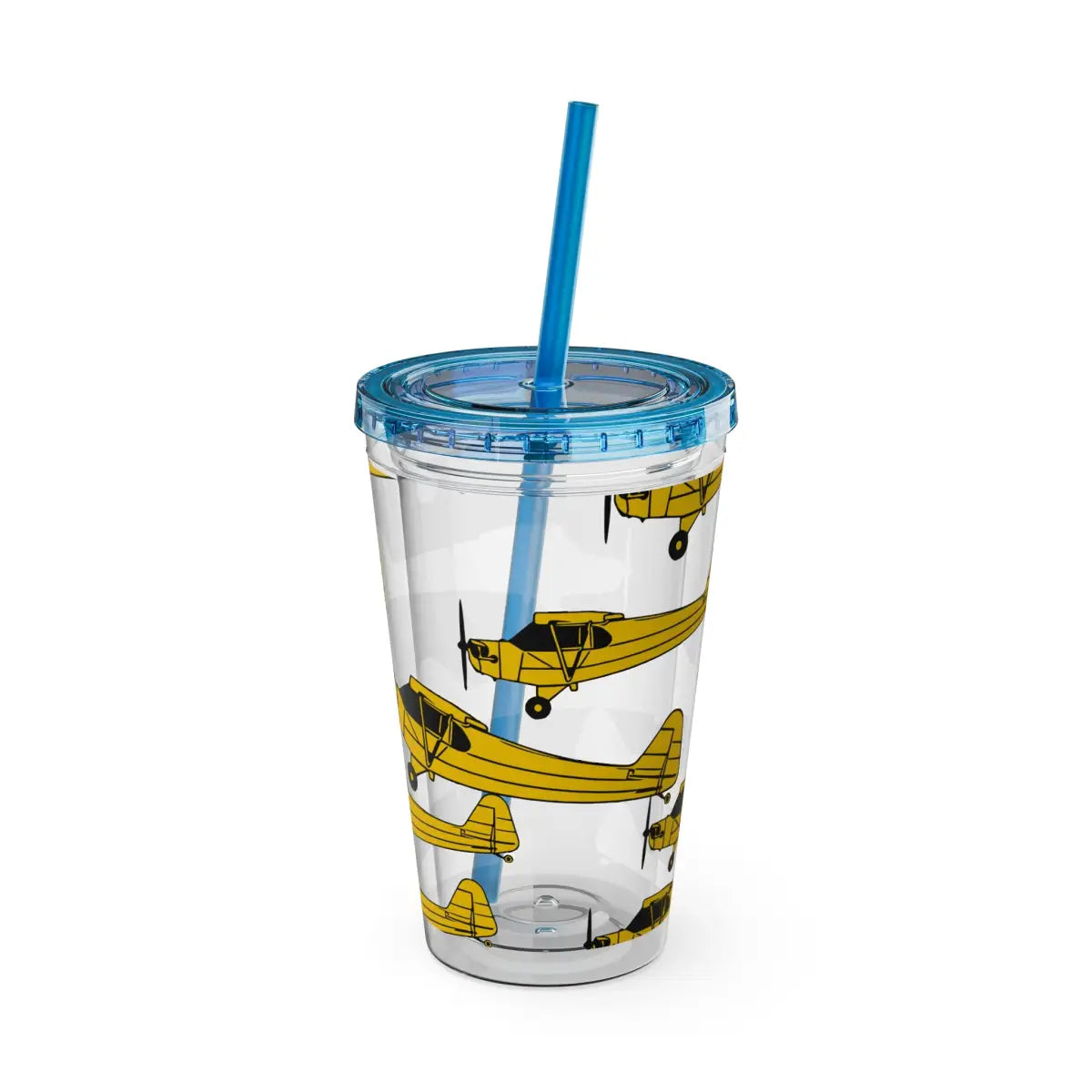 Sunsplash Tumbler with Straw 16oz - Mug - Gifts for pilots - Aviation apparel