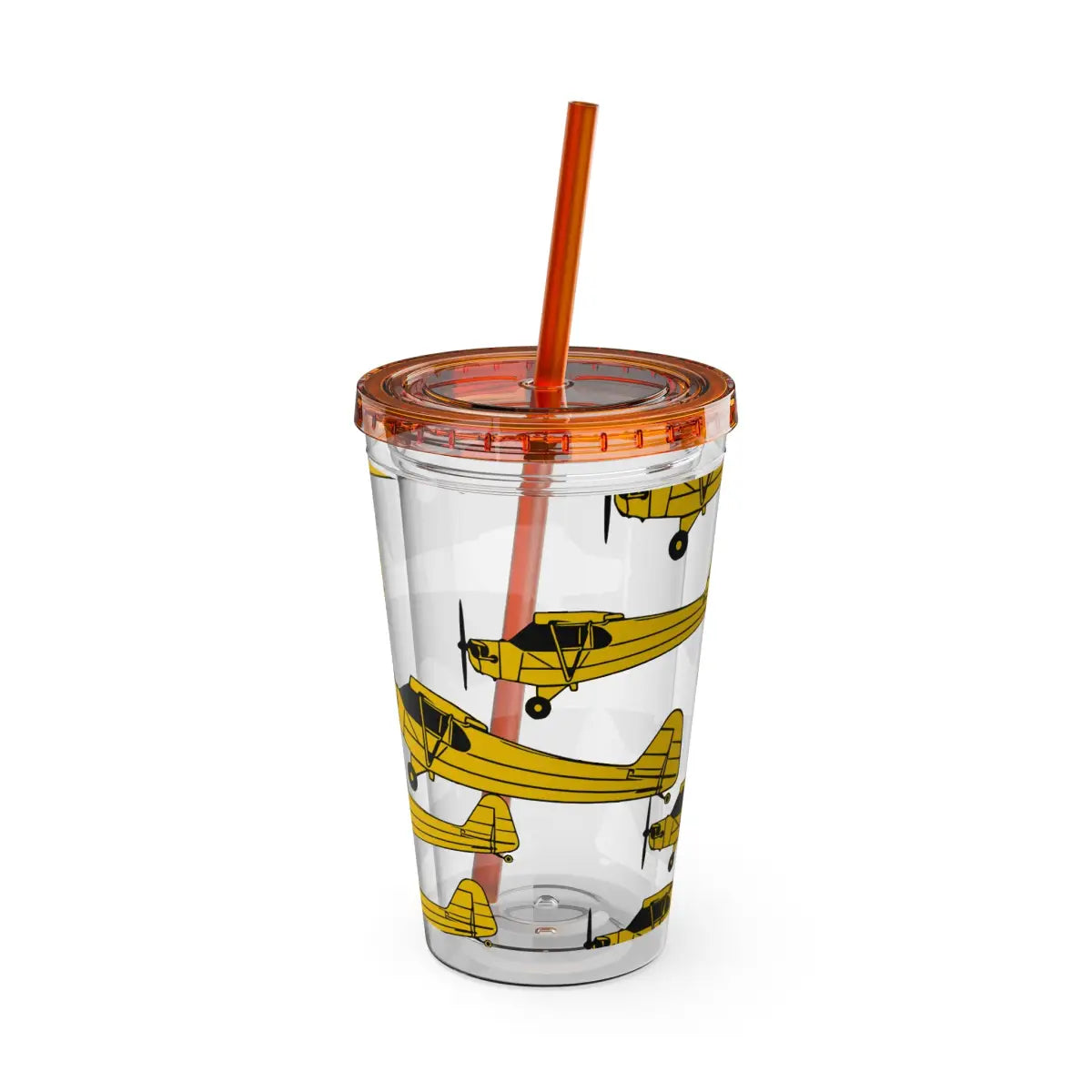 Sunsplash Tumbler with Straw 16oz - Mug - Gifts for pilots - Aviation apparel