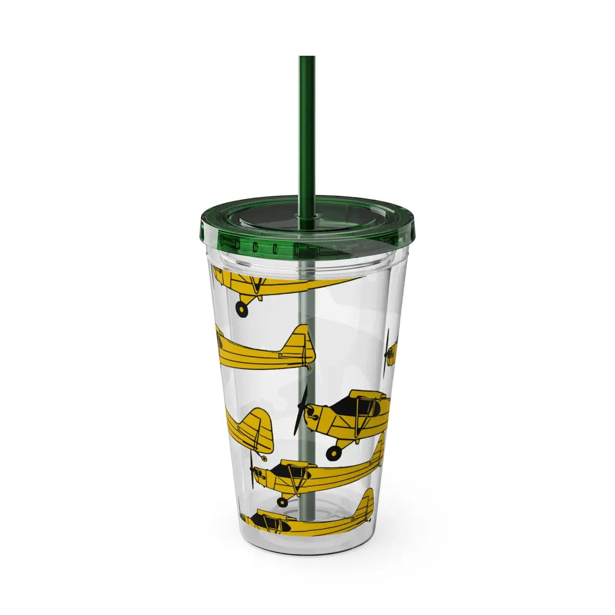 Sunsplash Tumbler with Straw 16oz - Mug - Gifts for pilots - Aviation apparel