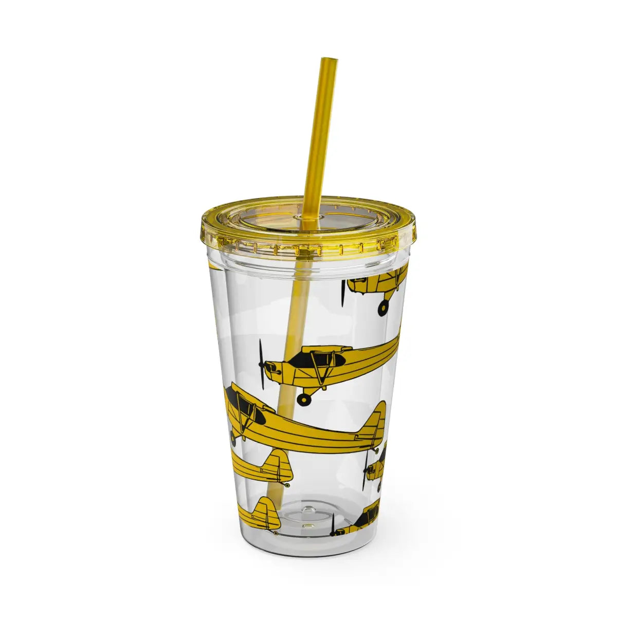 Sunsplash Tumbler with Straw 16oz - Mug - Gifts for pilots - Aviation apparel