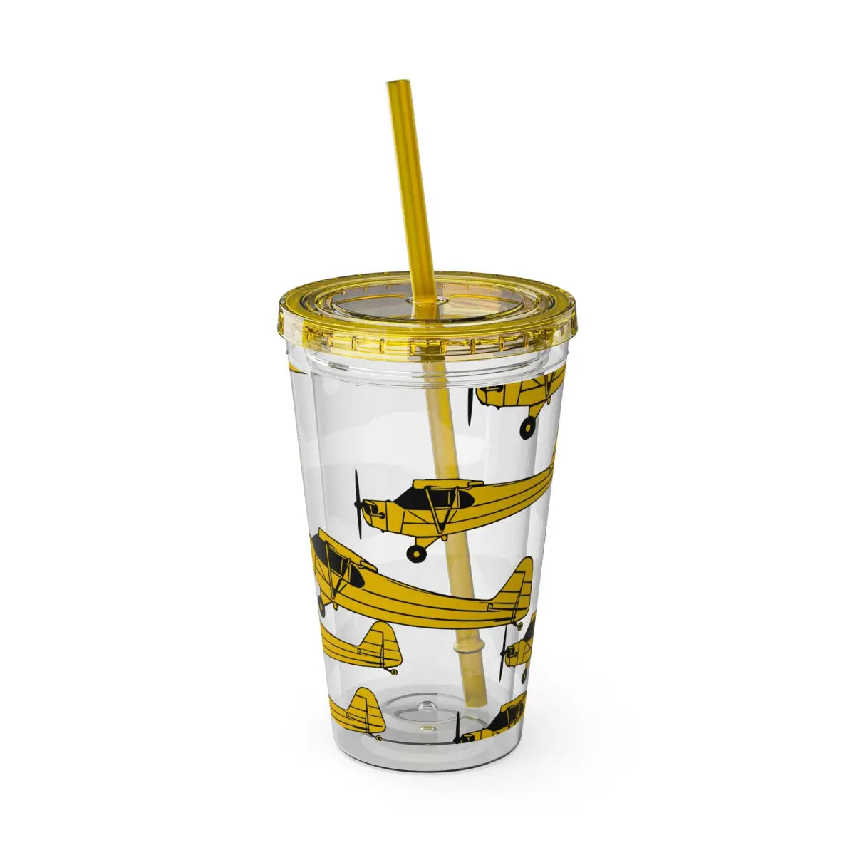 Sunsplash Tumbler with Straw 16oz - Mug - Gifts for pilots - Aviation apparel