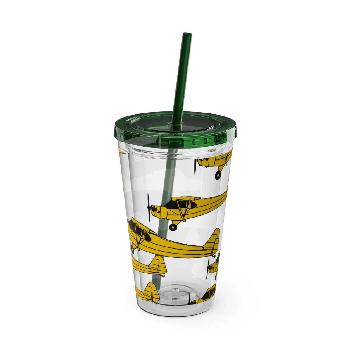 Sunsplash Tumbler with Straw 16oz - Mug - Gifts for pilots - Aviation apparel