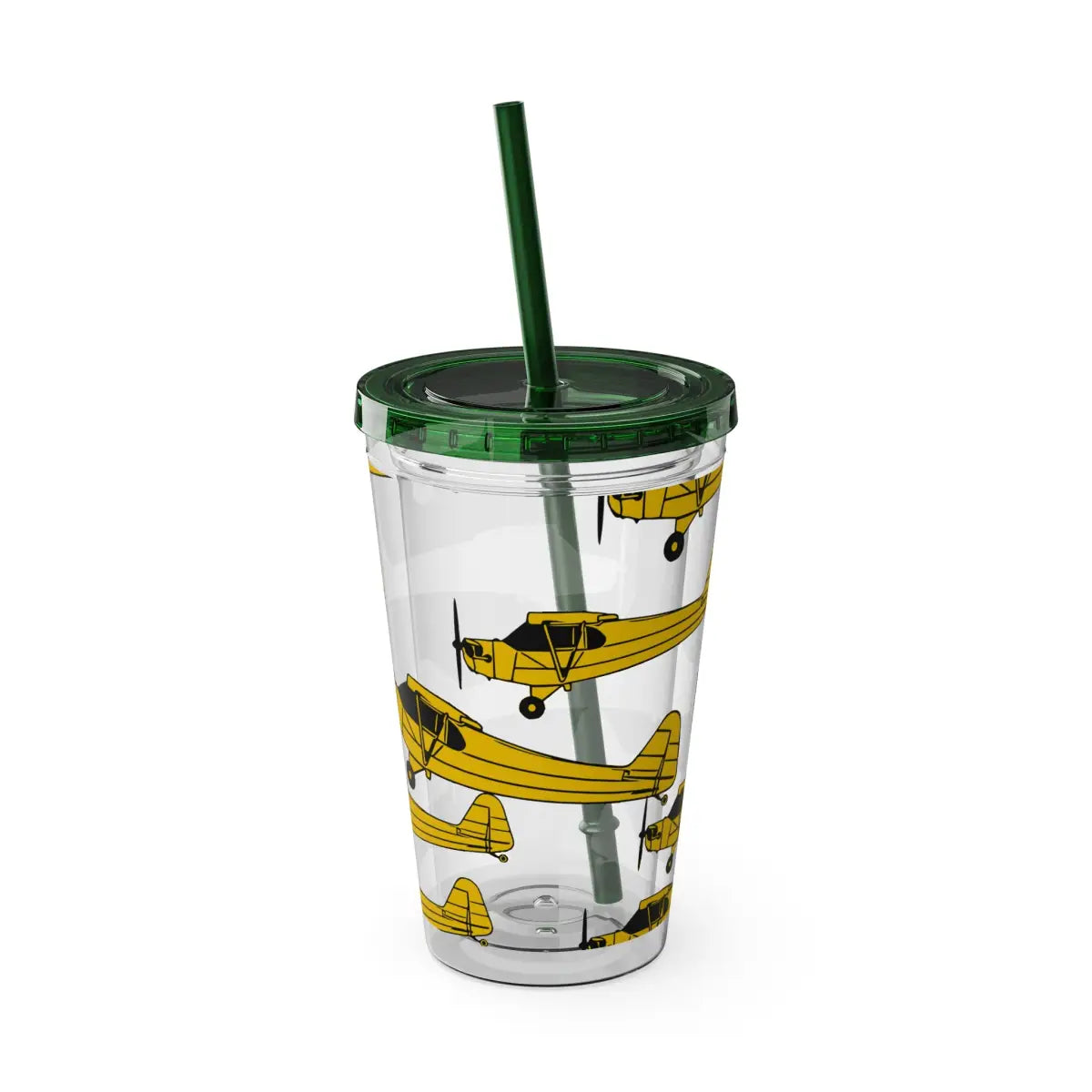 Sunsplash Tumbler with Straw 16oz - Mug - Gifts for pilots - Aviation apparel