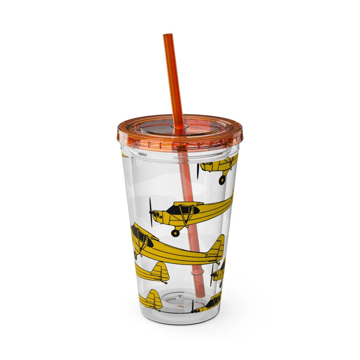 Sunsplash Tumbler with Straw 16oz - Mug - Gifts for pilots - Aviation apparel