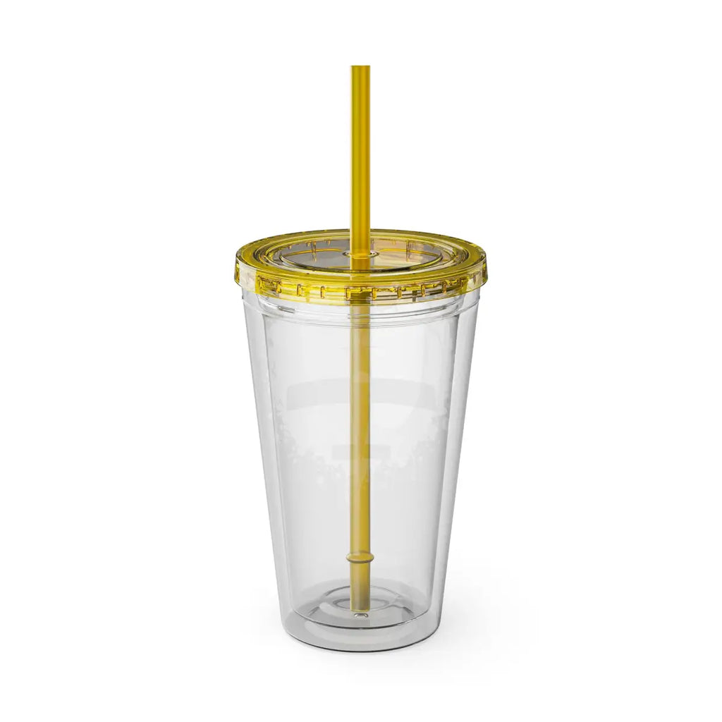 Sunsplash Tumbler with Straw 16oz - Mug - Gifts for pilots - Aviation apparel