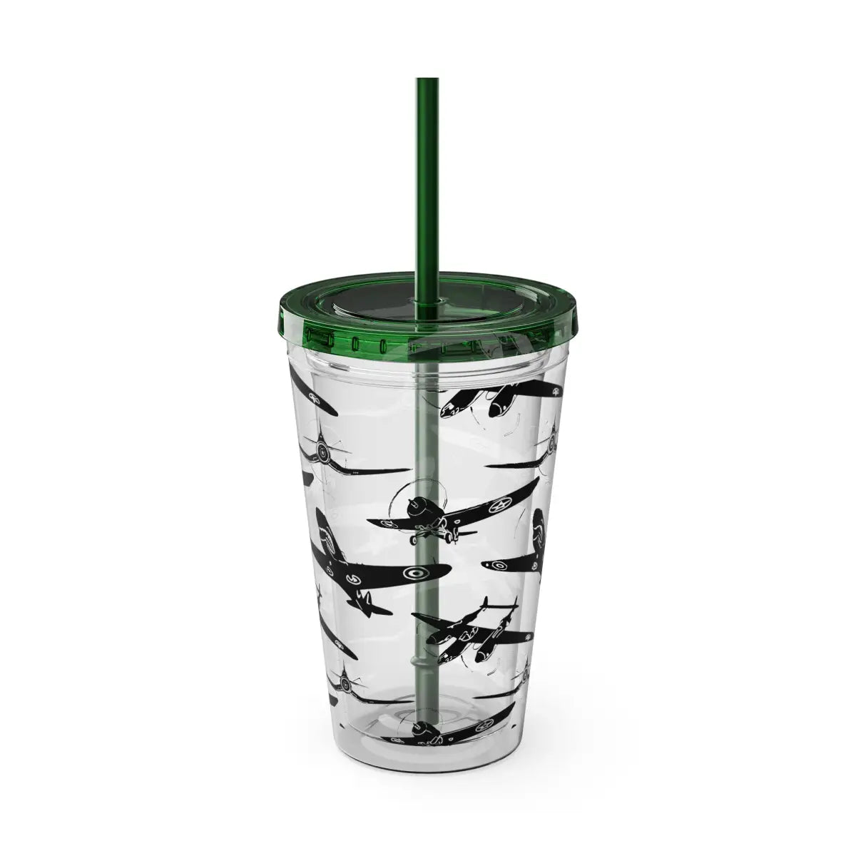 Sunsplash Tumbler with Straw 16oz - Mug - Gifts for pilots - Aviation apparel