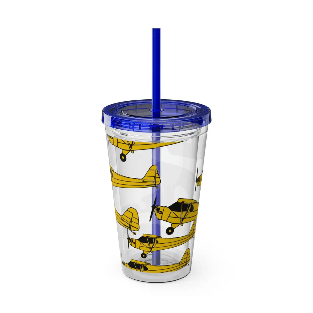 Sunsplash Tumbler with Straw 16oz - Mug - Gifts for pilots - Aviation apparel
