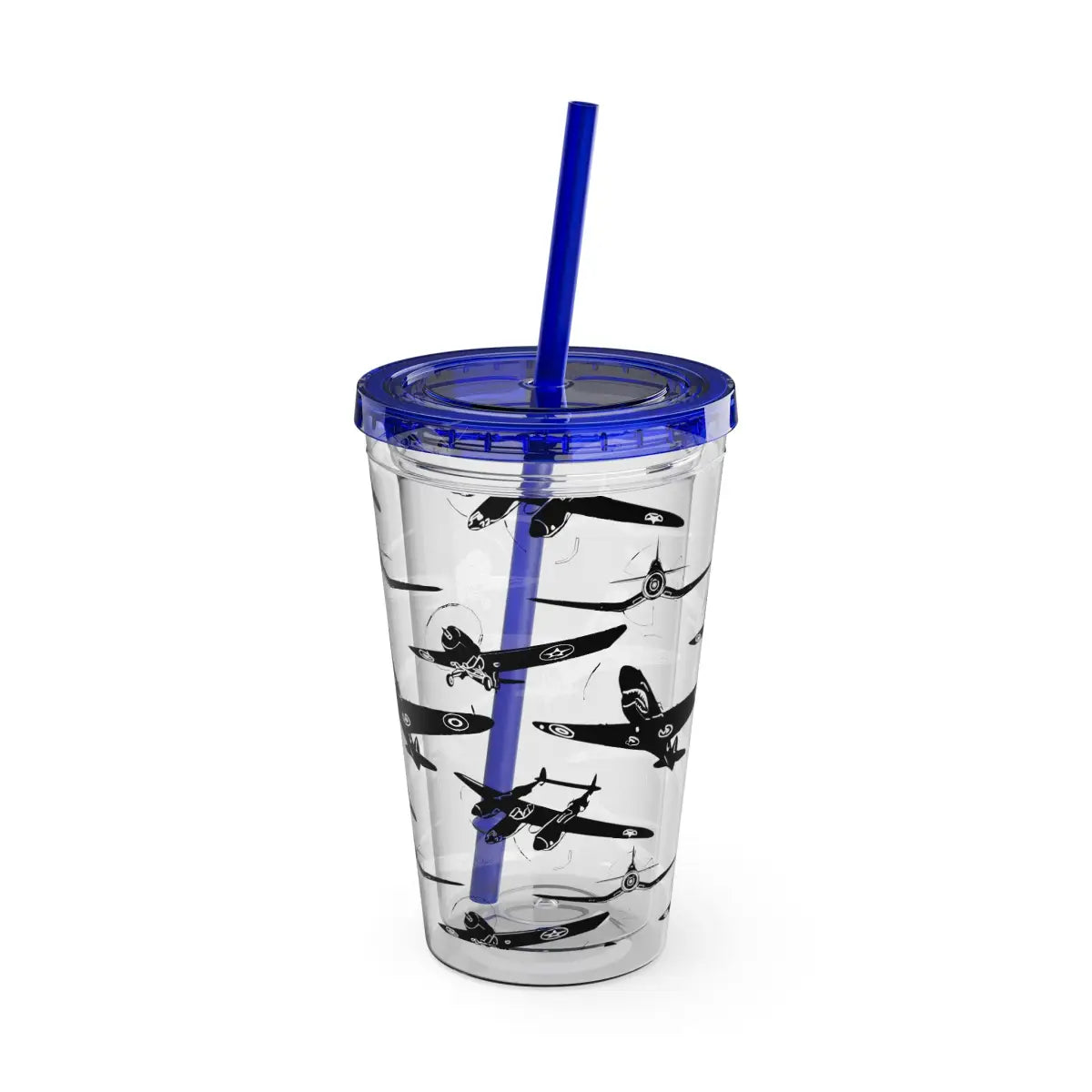Sunsplash Tumbler with Straw 16oz - Mug - Gifts for pilots - Aviation apparel