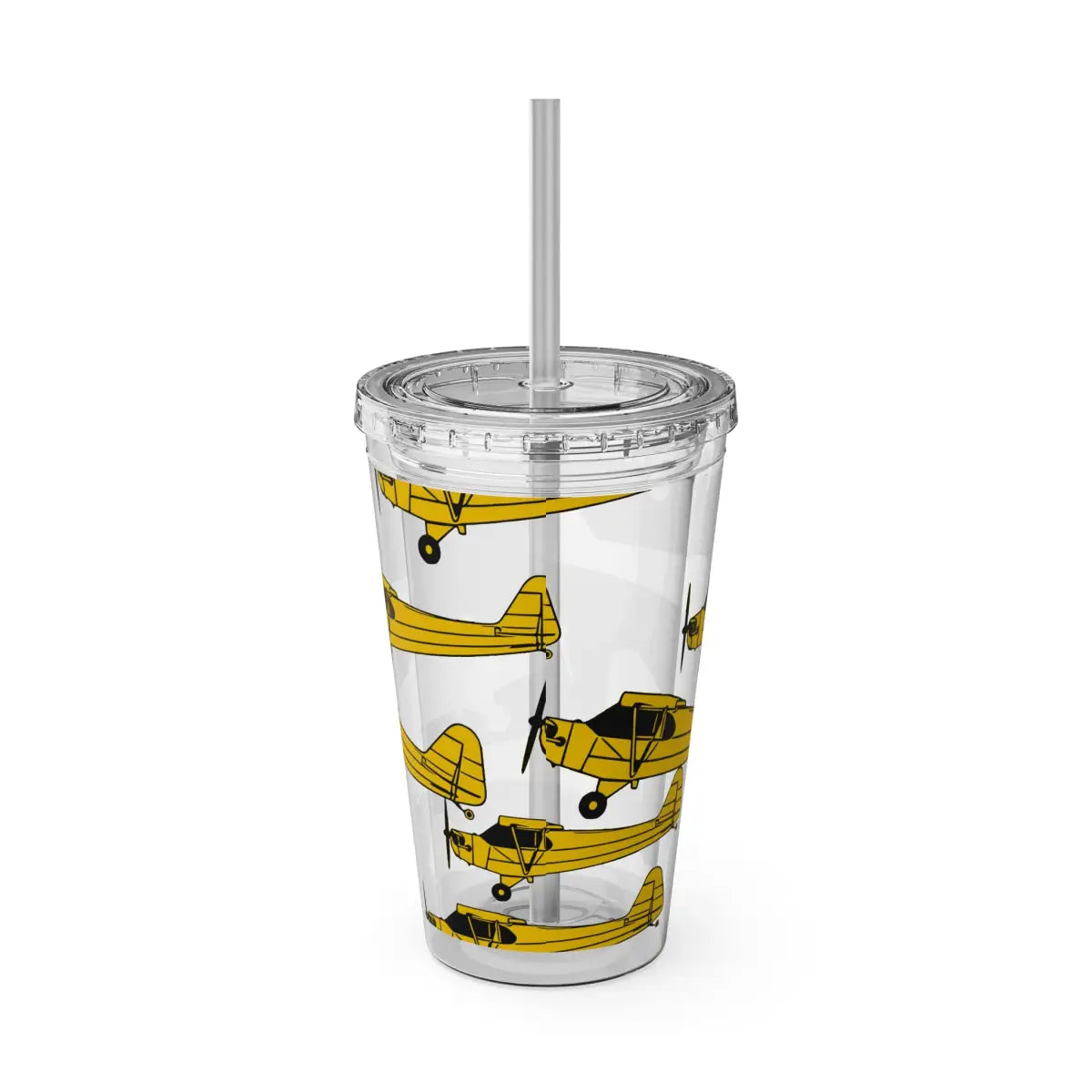 Sunsplash Tumbler with Straw 16oz - Mug - Gifts for pilots - Aviation apparel