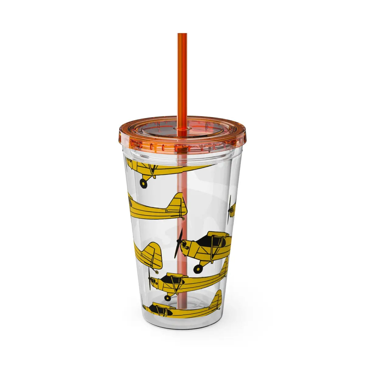 Sunsplash Tumbler with Straw 16oz - Mug - Gifts for pilots - Aviation apparel
