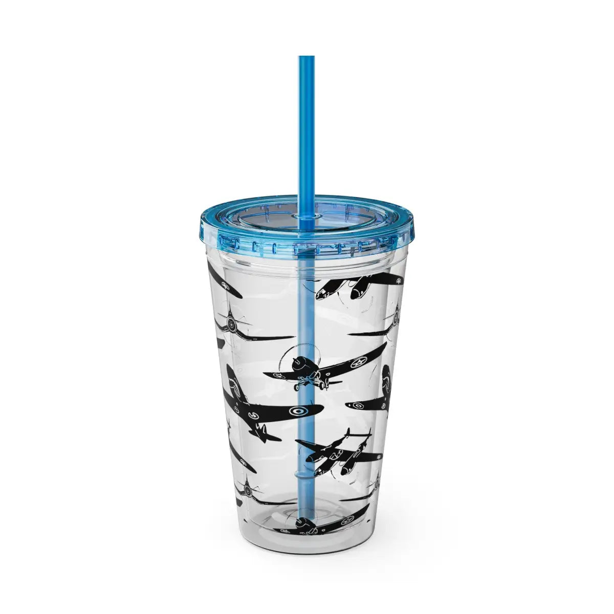 Sunsplash Tumbler with Straw 16oz - Mug - Gifts for pilots - Aviation apparel
