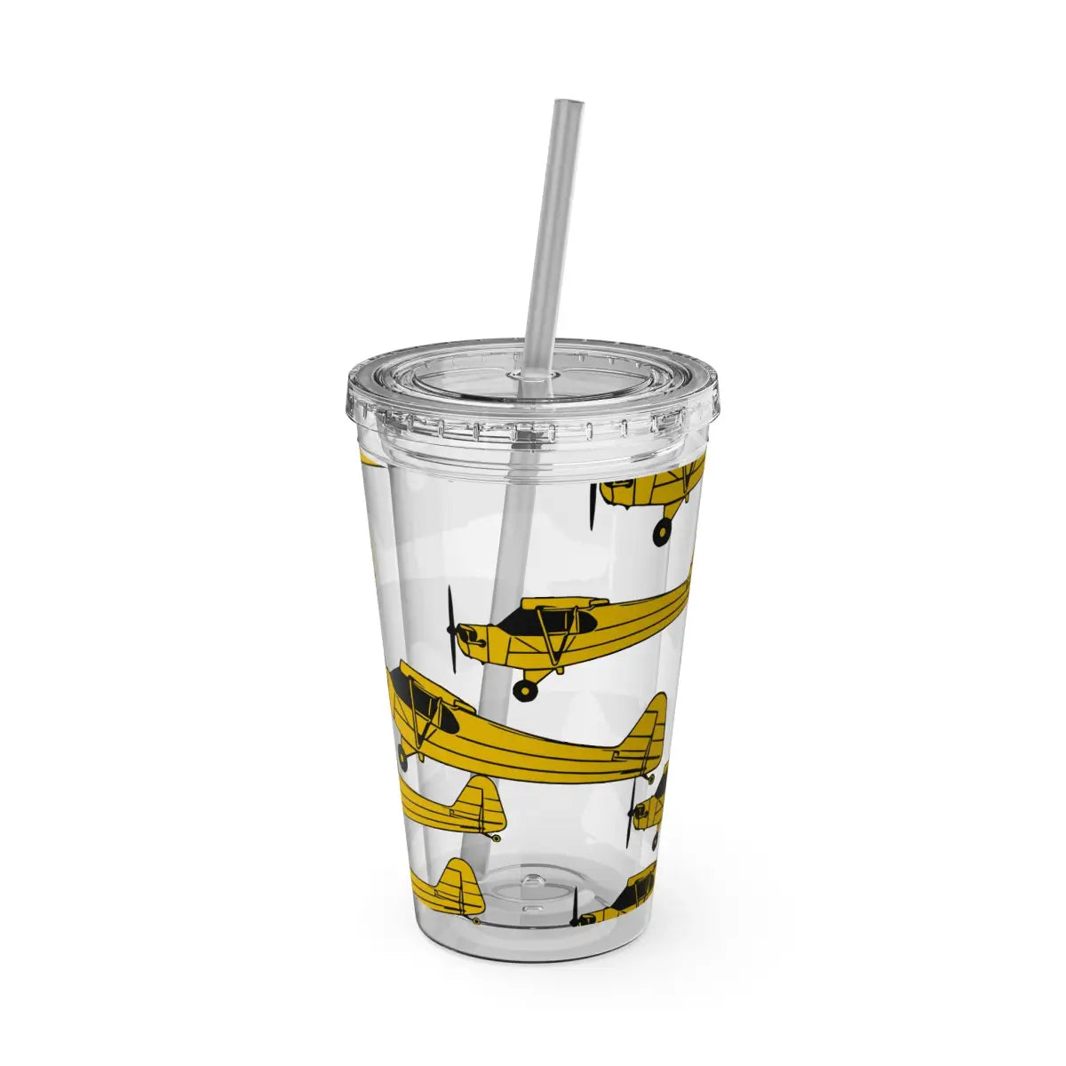 Sunsplash Tumbler with Straw 16oz - Mug - Gifts for pilots - Aviation apparel