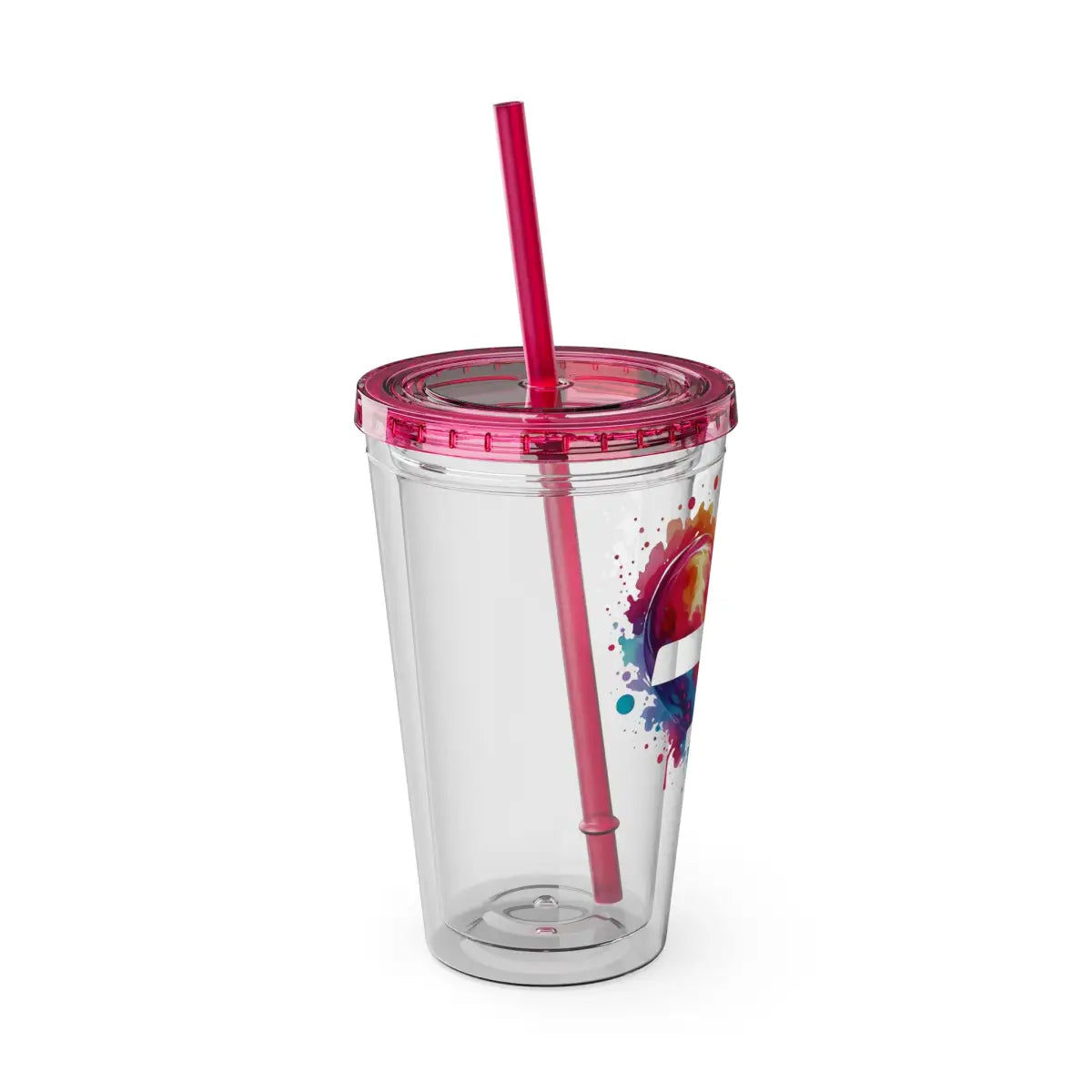 Sunsplash Tumbler with Straw 16oz - Mug - Gifts for pilots - Aviation apparel