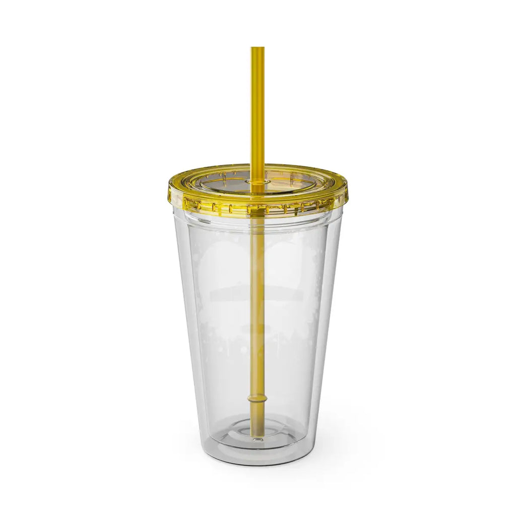 Sunsplash Tumbler with Straw 16oz - Mug - Gifts for pilots - Aviation apparel