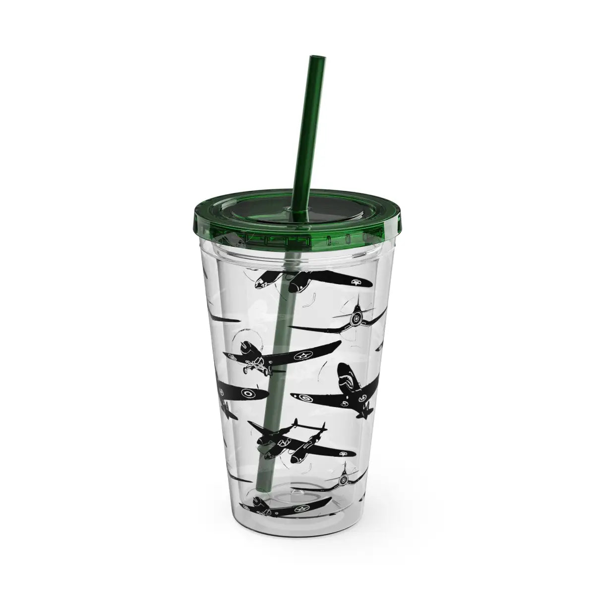 Sunsplash Tumbler with Straw 16oz - Mug - Gifts for pilots - Aviation apparel
