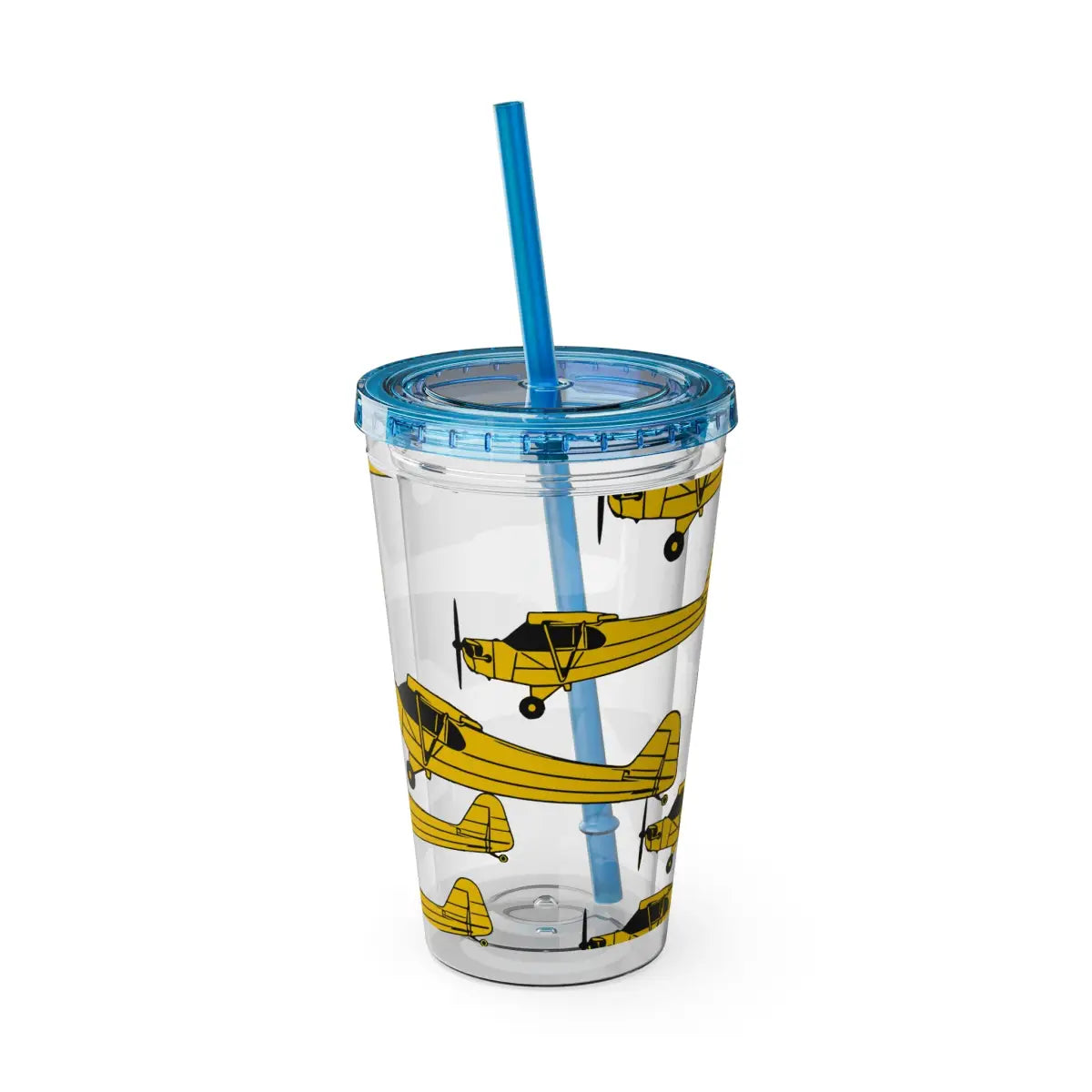 Sunsplash Tumbler with Straw 16oz - Mug - Gifts for pilots - Aviation apparel