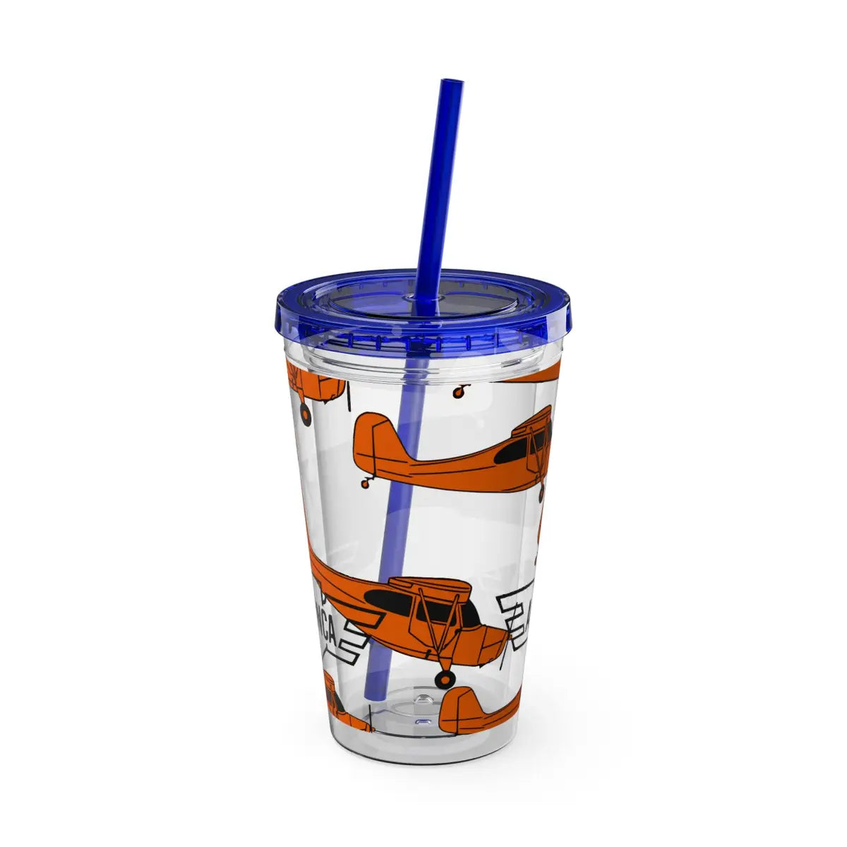 Sunsplash Tumbler with Straw 16oz - Mug - Gifts for pilots - Aviation apparel