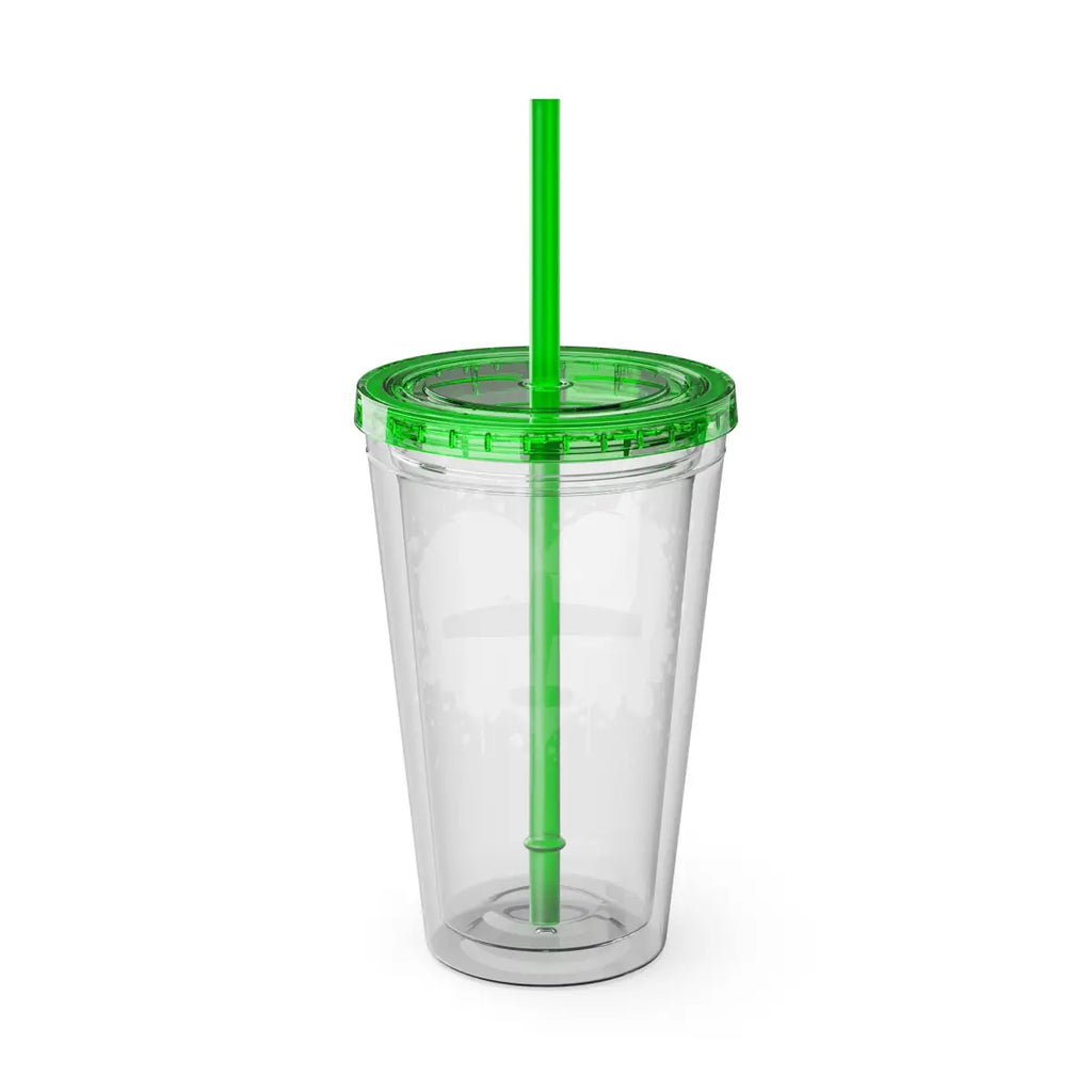 Sunsplash Tumbler with Straw 16oz - Mug - Gifts for pilots - Aviation apparel