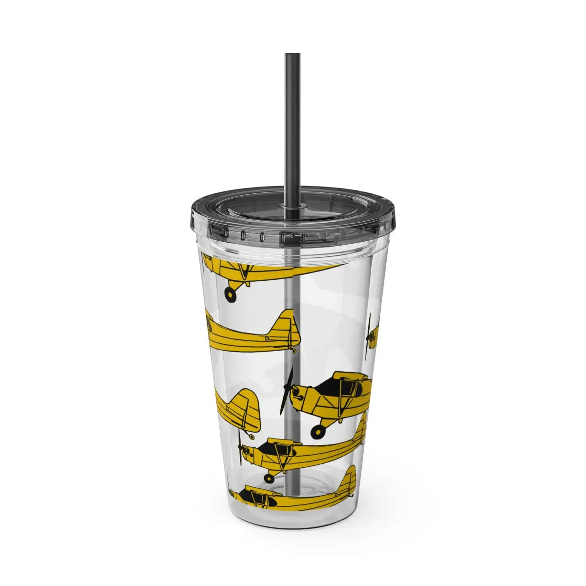 Sunsplash Tumbler with Straw 16oz - Mug - Gifts for pilots - Aviation apparel