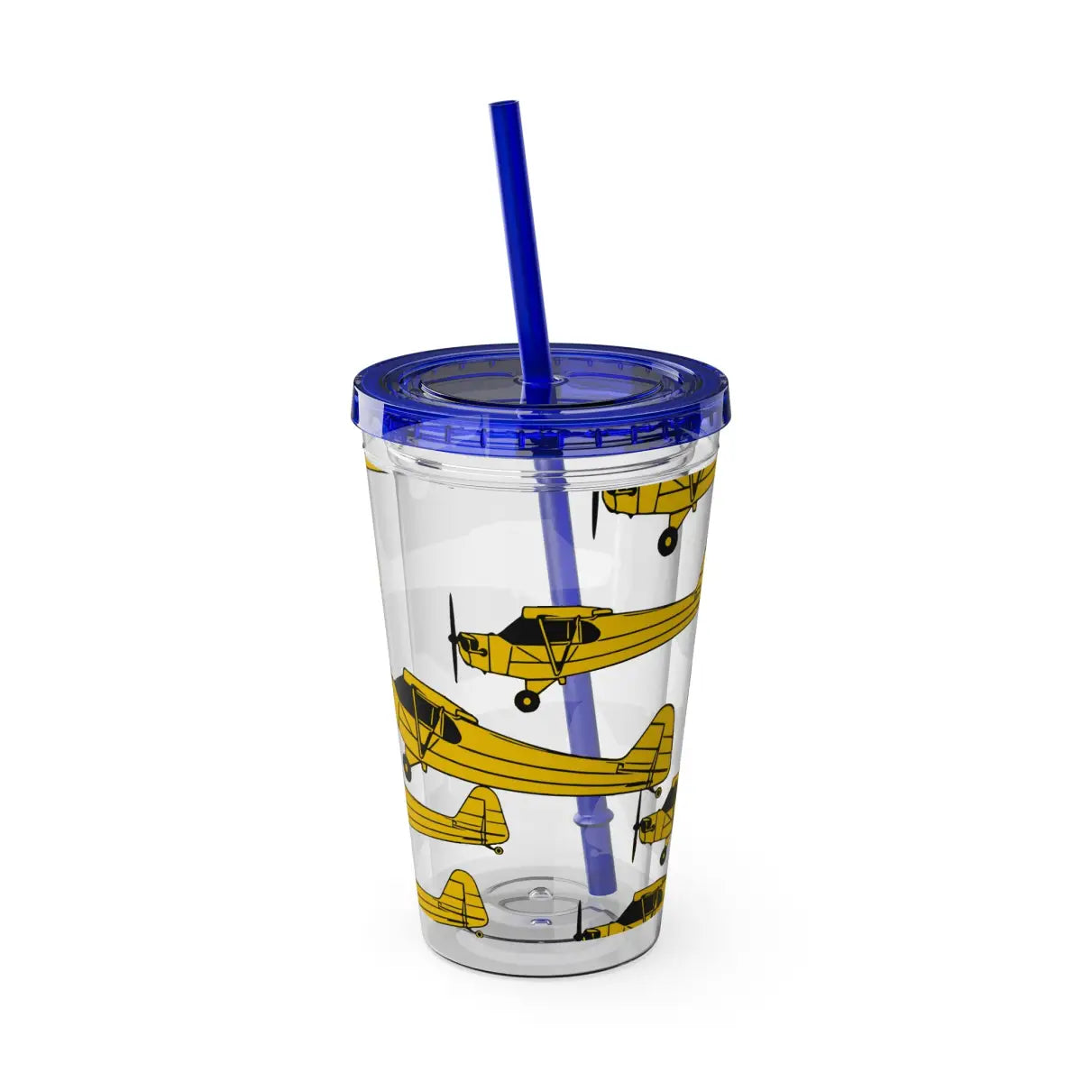 Sunsplash Tumbler with Straw 16oz - Mug - Gifts for pilots - Aviation apparel