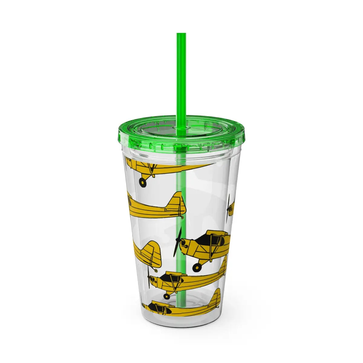 Sunsplash Tumbler with Straw 16oz - Mug - Gifts for pilots - Aviation apparel