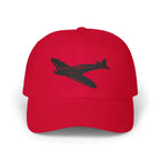 Supermarine Spitfire - Black - Hats - Pilot gifts - WWII warbird t-shirt