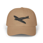 Supermarine Spitfire - Black - Hats - Pilot gifts - WWII warbird t-shirt