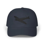 Supermarine Spitfire - Black - Hats - Pilot gifts - WWII warbird t-shirt