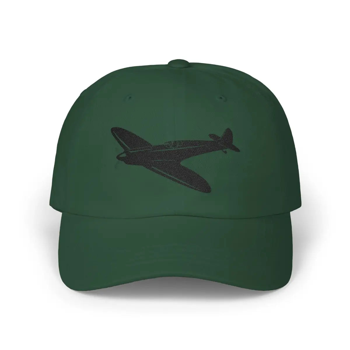 Supermarine Spitfire - Black - Hats - Pilot gifts - WWII warbird t-shirt