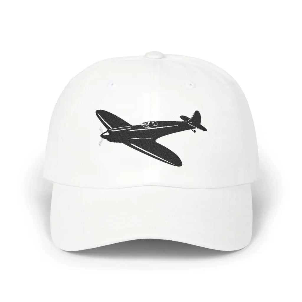 Supermarine Spitfire - Black - Hats - Pilot gifts - WWII warbird t-shirt