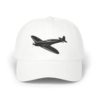 Supermarine Spitfire - Black - Hats - Pilot gifts - WWII warbird t-shirt
