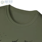 Supermarine Spitfire “Defenders in Formation” WWII T-Shirt - Pilot gifts - warbird t-shirt