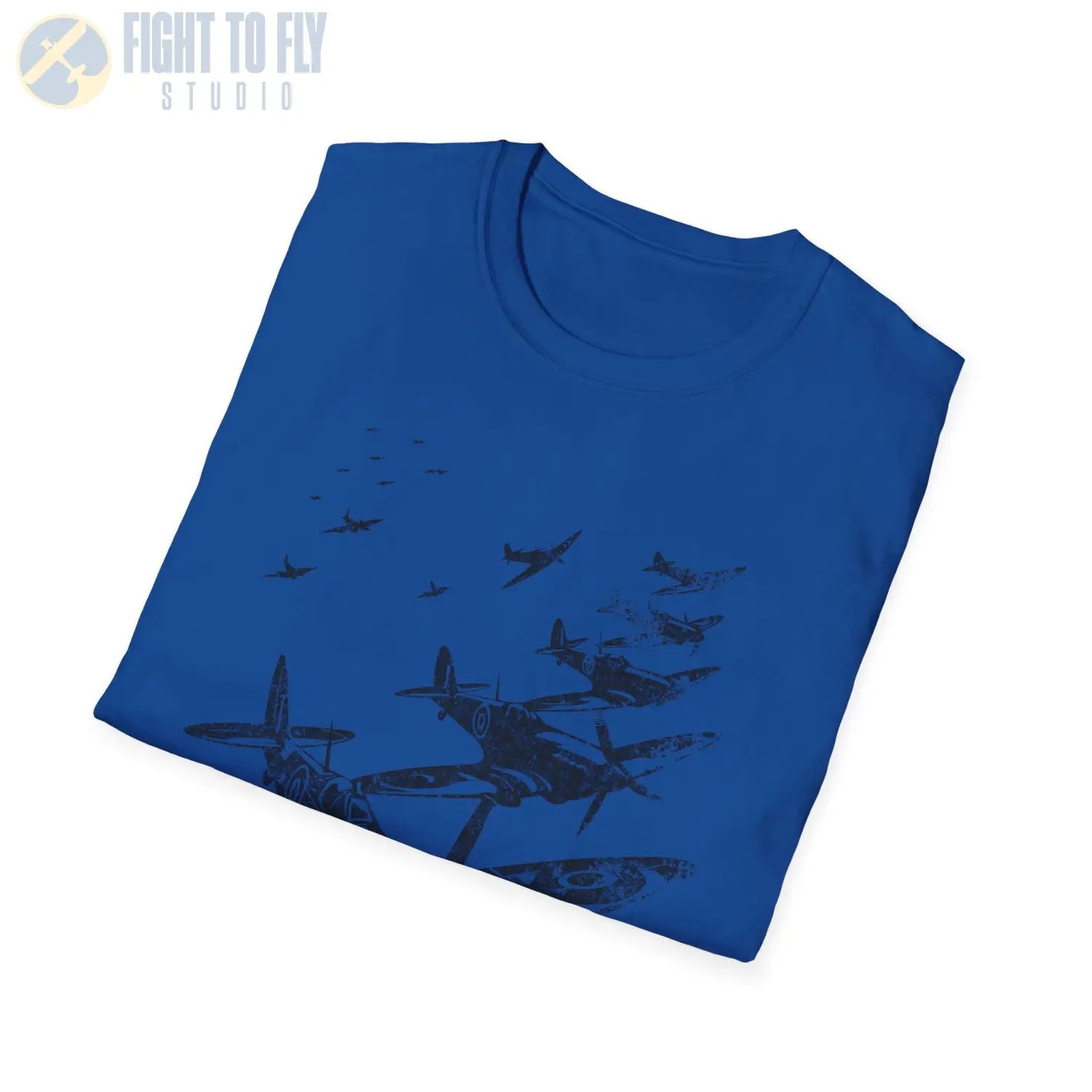 Supermarine Spitfire “Defenders in Formation” WWII T-Shirt - Pilot gifts - warbird t-shirt