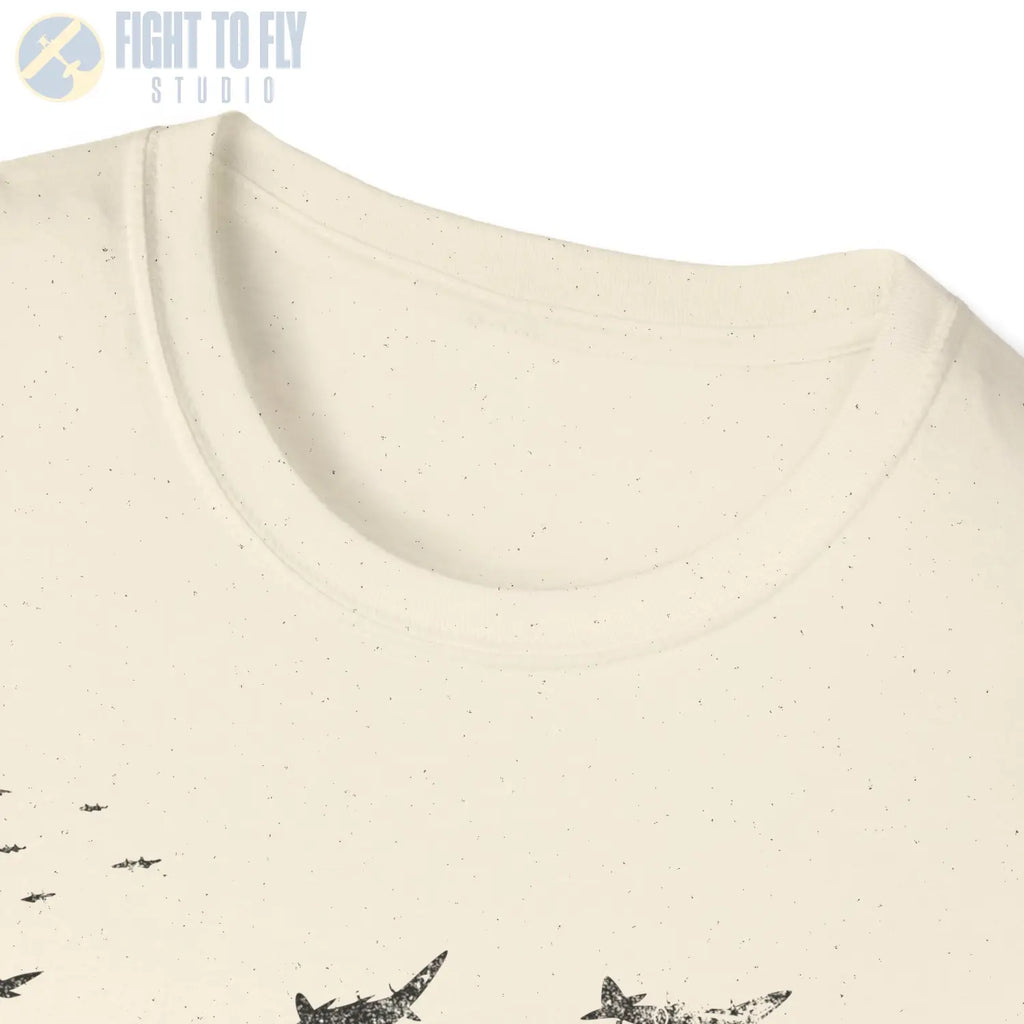 Supermarine Spitfire “Defenders in Formation” WWII T-Shirt - Pilot gifts - warbird t-shirt
